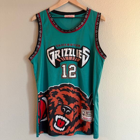 Ja Morant Vancouver Grizzlies 1998/99 Turquoise Hardwood Classics Jersey - Picture 1 of 7